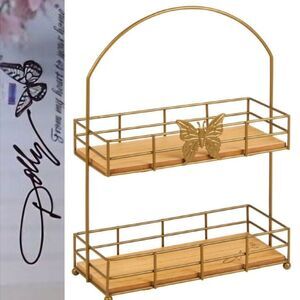 Dolly Parton Butterfly Serving Tray